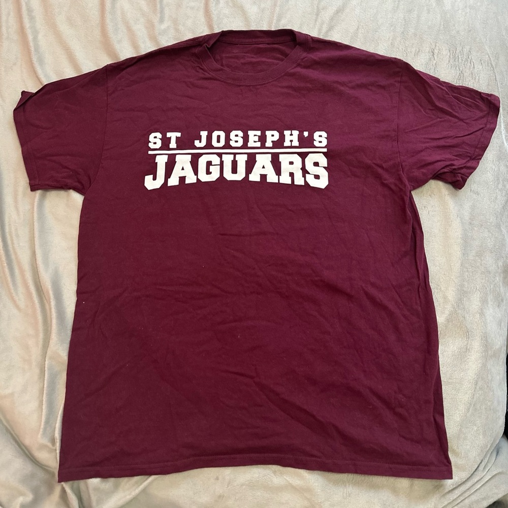 Unisex Maroon St Joseph's Jaguars T-Shirt